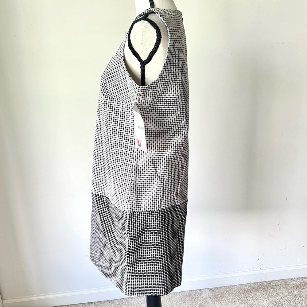 NWT Vintage TALK OF THE WALK Sleeveless Contrast Shift Day Dress—SZ. Medium - Picture 5 of 15